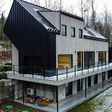 Chalet Flodhaus- Bord Riviere St-Maurice Saint Roch de Mekinac 外观 照片