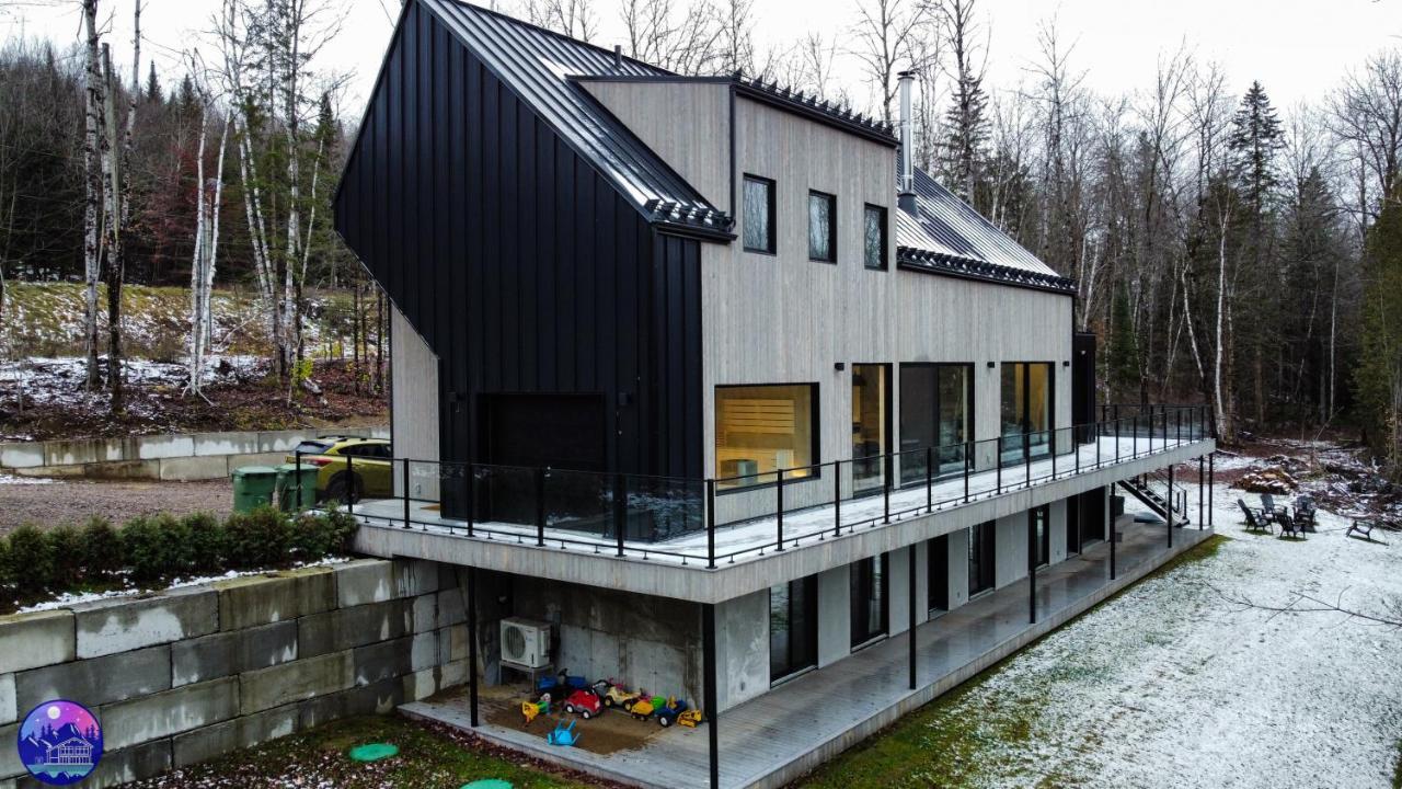 Chalet Flodhaus- Bord Riviere St-Maurice Saint Roch de Mekinac 外观 照片