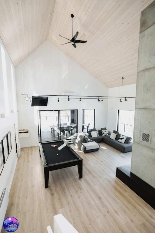 Chalet Flodhaus- Bord Riviere St-Maurice Saint Roch de Mekinac 外观 照片