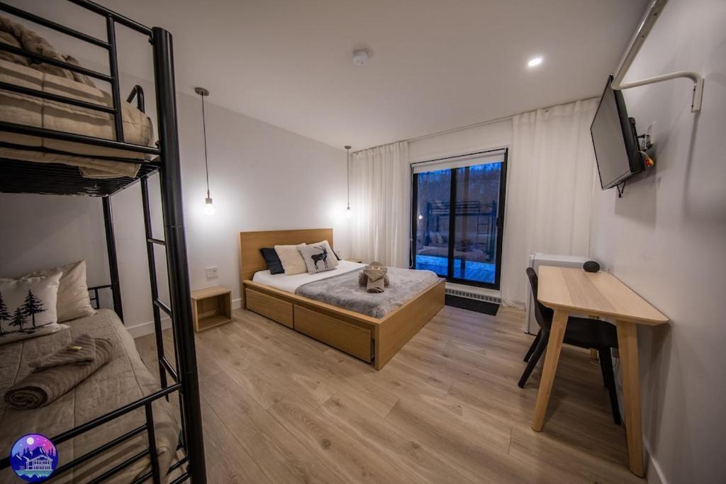 Chalet Flodhaus- Bord Riviere St-Maurice Saint Roch de Mekinac 外观 照片