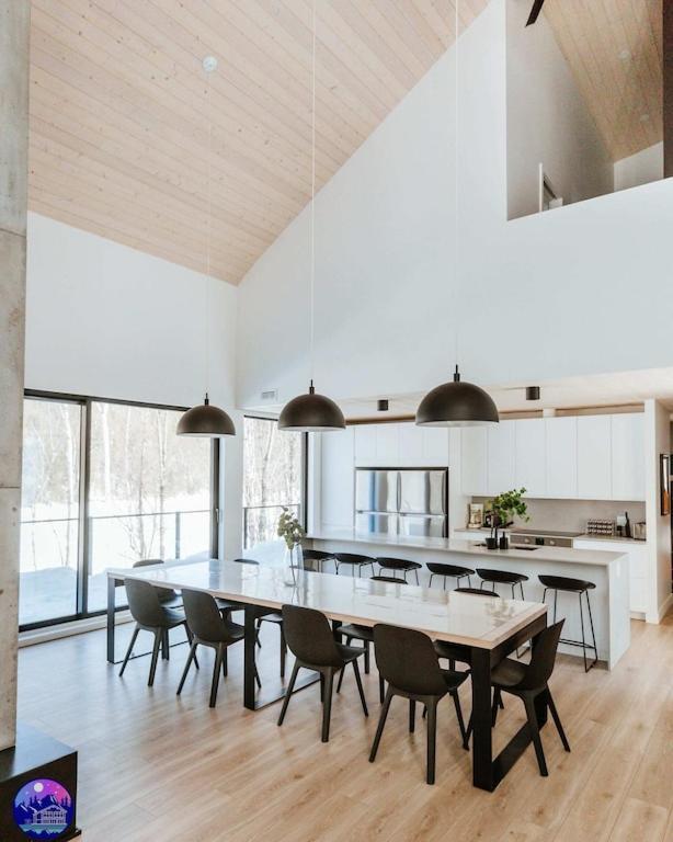 Chalet Flodhaus- Bord Riviere St-Maurice Saint Roch de Mekinac 外观 照片