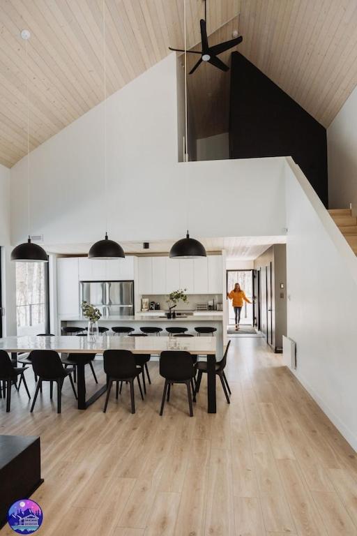 Chalet Flodhaus- Bord Riviere St-Maurice Saint Roch de Mekinac 外观 照片