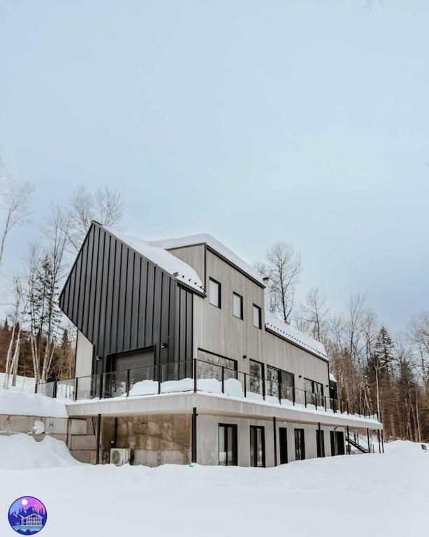 Chalet Flodhaus- Bord Riviere St-Maurice Saint Roch de Mekinac 外观 照片