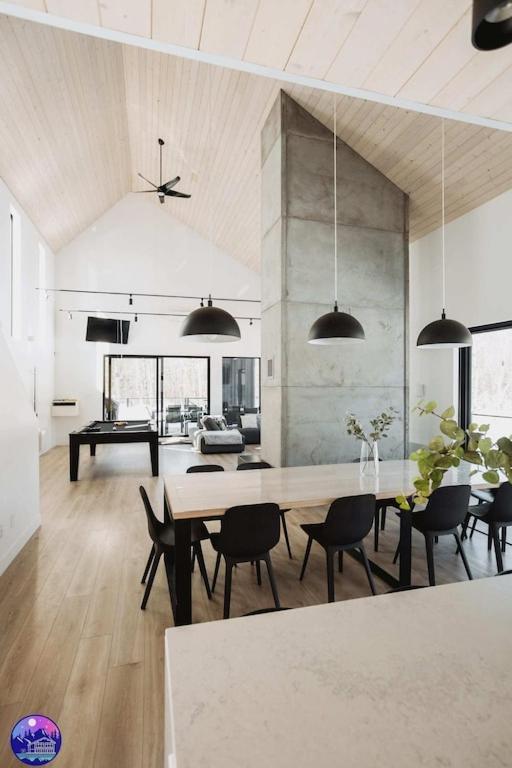 Chalet Flodhaus- Bord Riviere St-Maurice Saint Roch de Mekinac 外观 照片