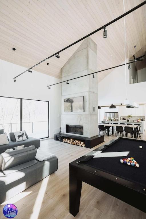 Chalet Flodhaus- Bord Riviere St-Maurice Saint Roch de Mekinac 外观 照片